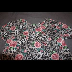 Leopard boutique tunic.